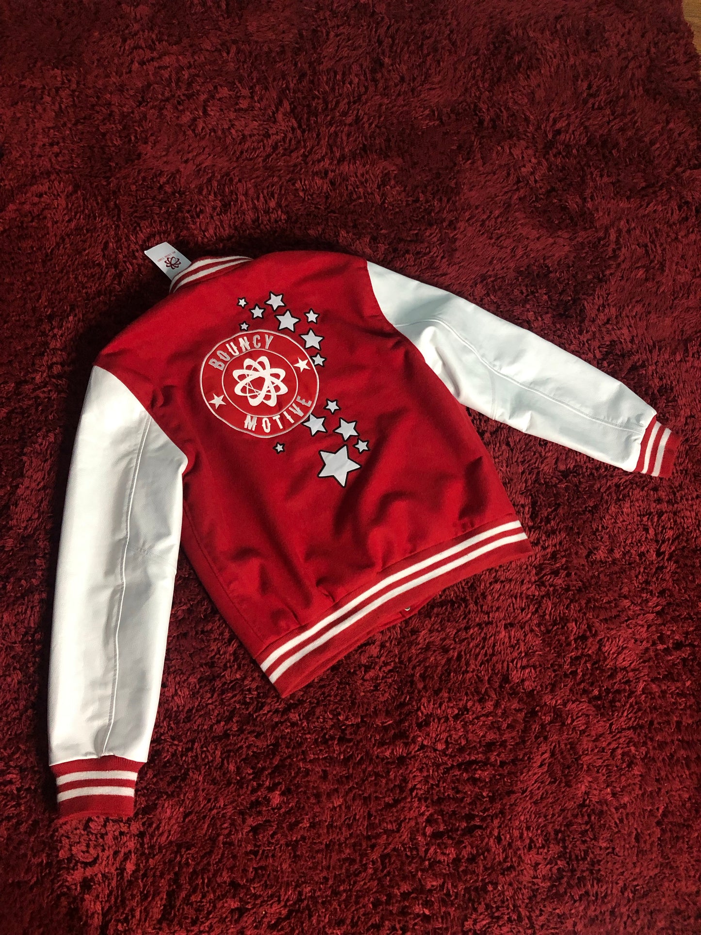 BOUNCY “CHERRY” RED VARSITY