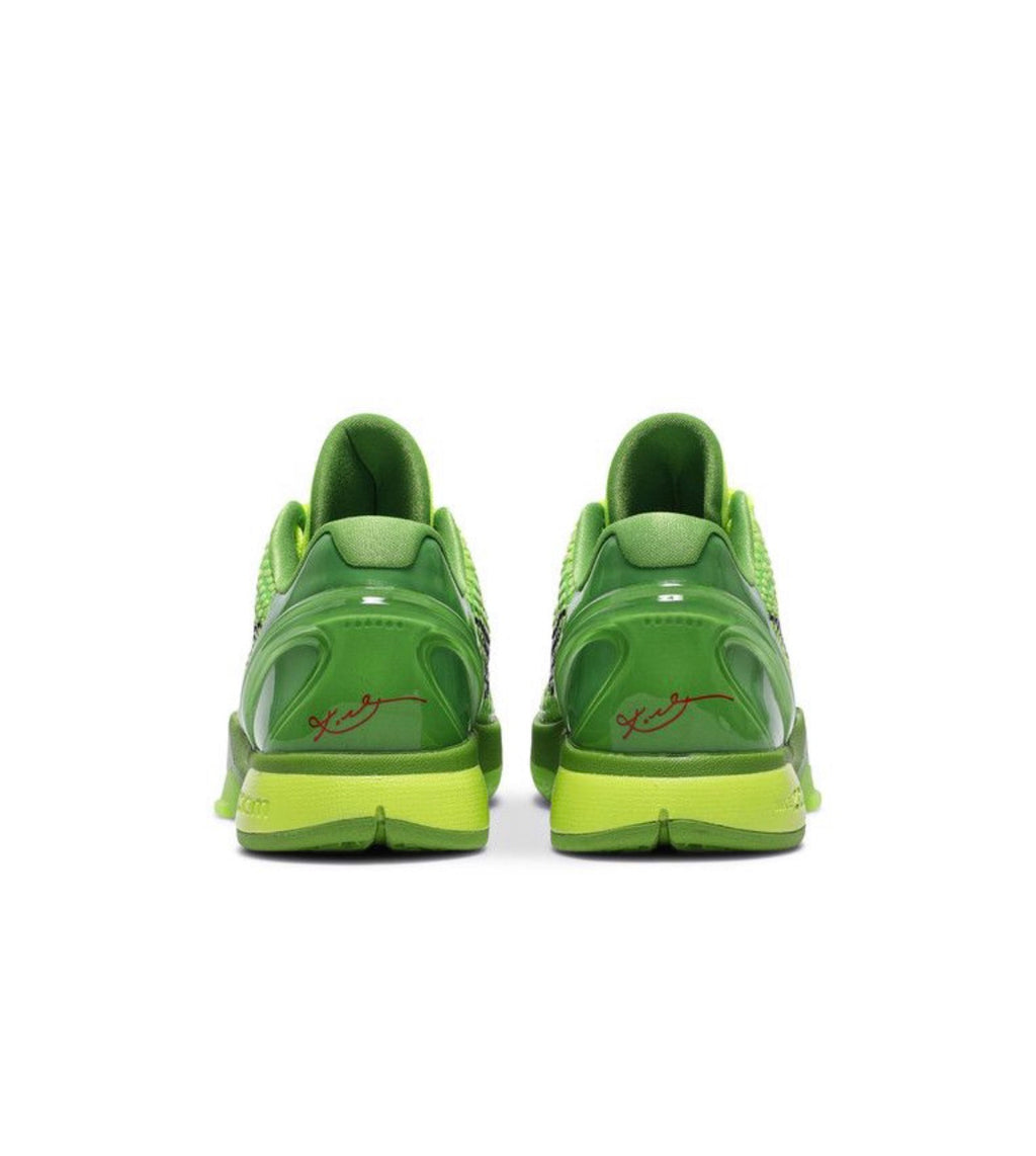 Nike Kobe 6 Protro Grinch Green Volt Style # CW2190-300