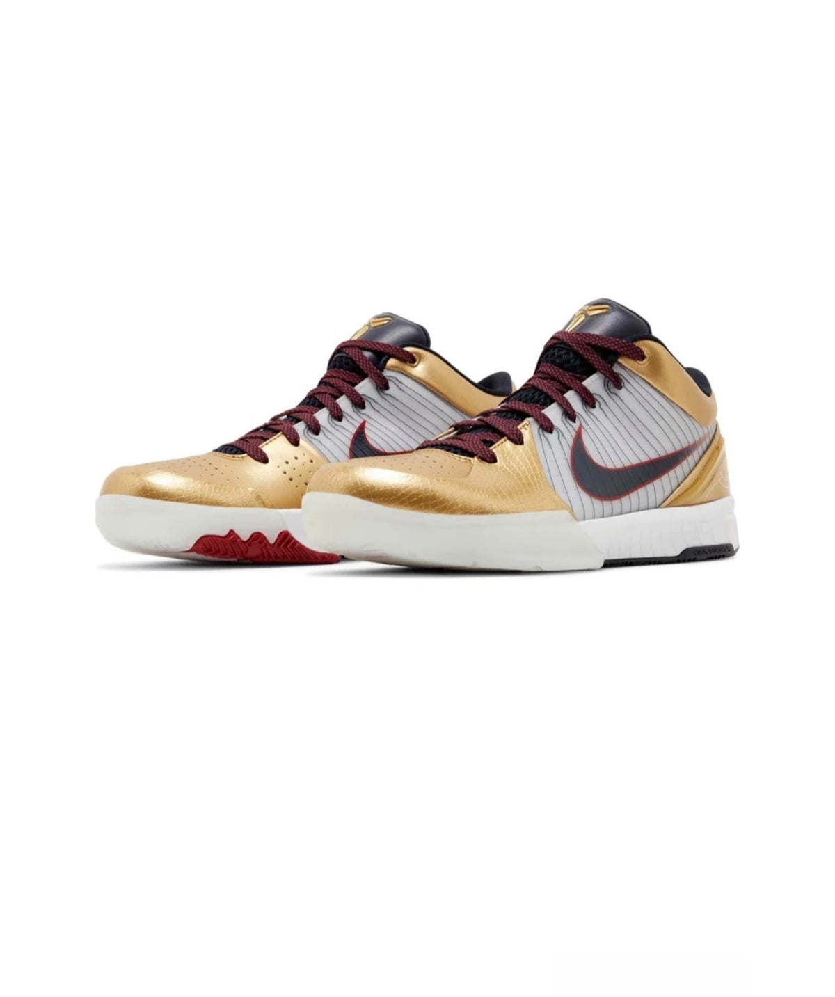 Nike Zoom Kobe 4 Protro Gold Medal Style # FQ3544-100