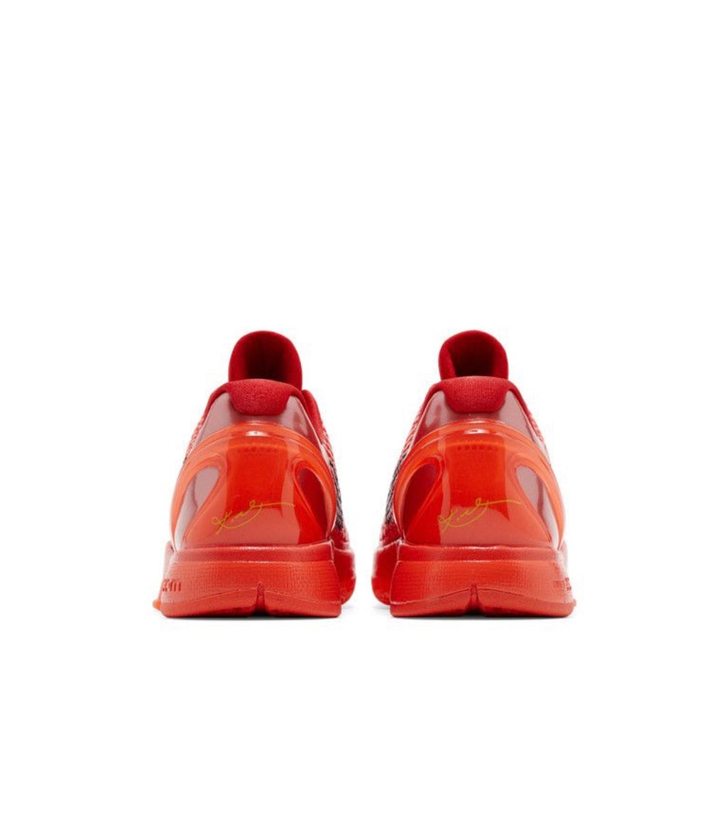 Nike Kobe 6 Protro Reverse Grinch Crimson Red Style # FV4921-600