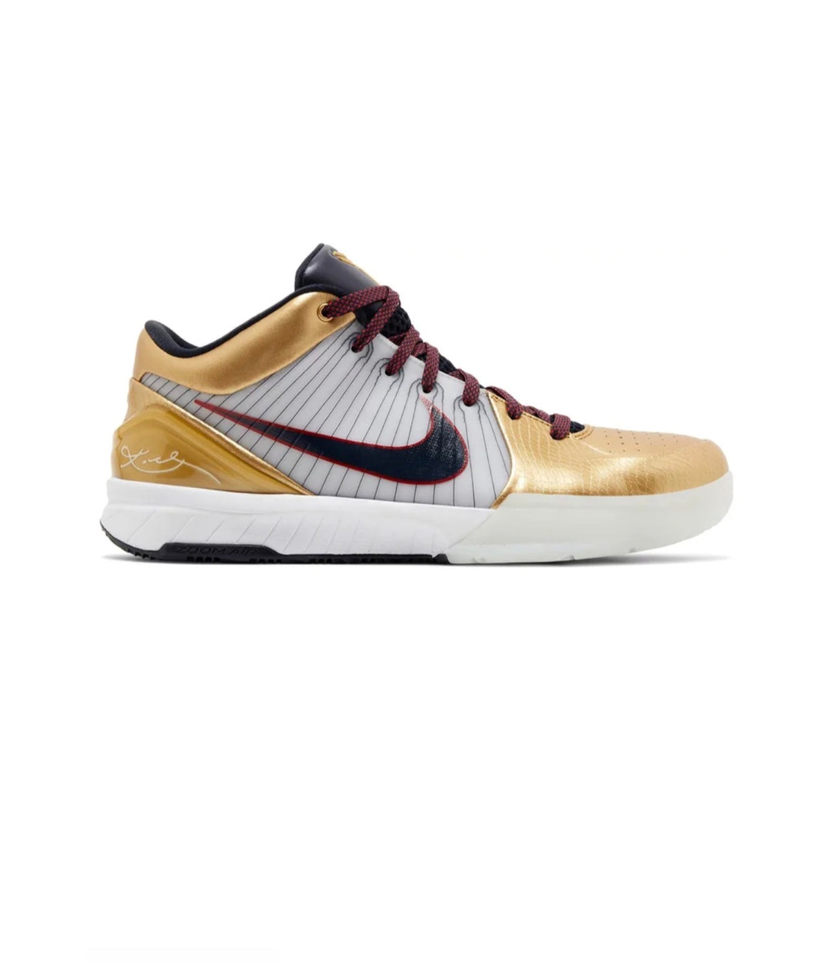 Nike Zoom Kobe 4 Protro Gold Medal Style # FQ3544-100