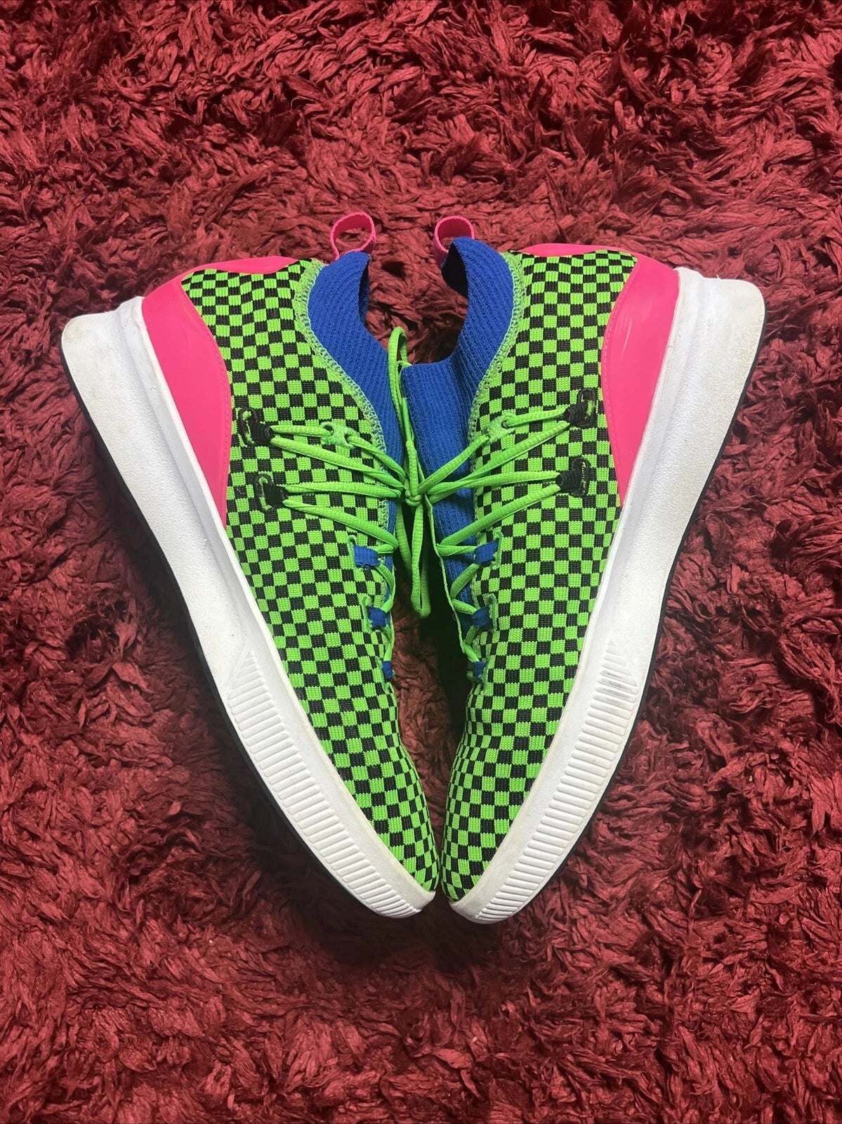Puma Clyde Court Summertime Green Black Pink Style # 192893-01