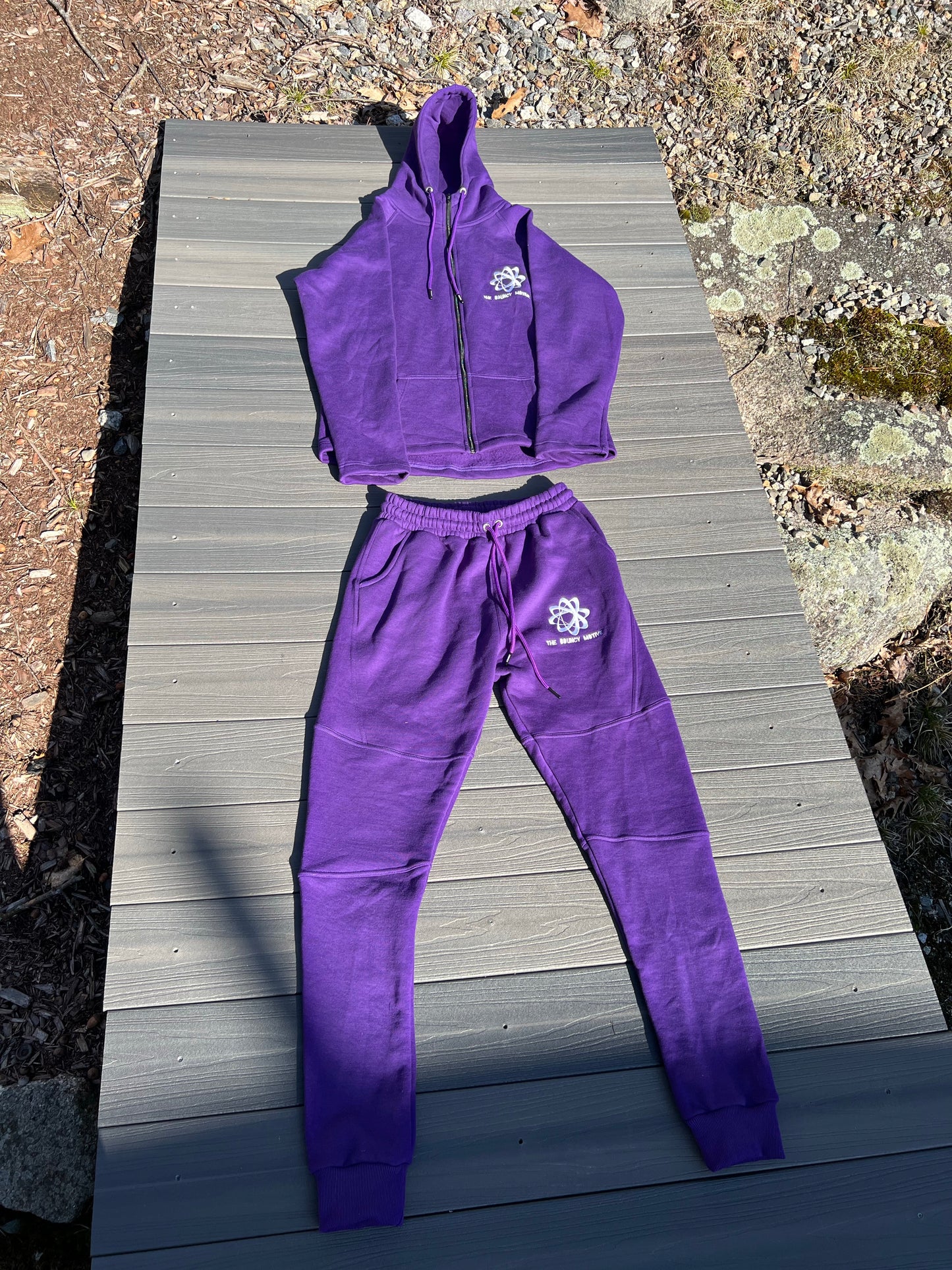 BOUNCY Tracksuit Purple